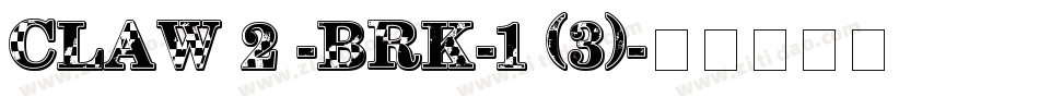 CLAW 2 -BRK-1 (3)字体转换
